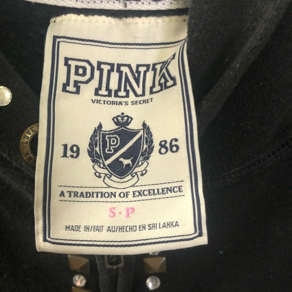 Small PINK Zip Up Hoodie - Picture 2 of 2